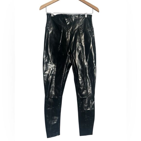 NWOT Spanx Faux Patent Leather Pants - Picture 6 of 10
